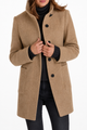 Anja | Classic Coat with High Collar — view 2