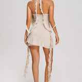 Alayah - Mesh Midi Dress — view 5