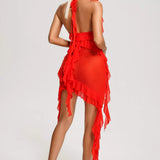 Alayah - Mesh Midi Dress — view 9