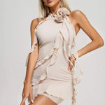 Alayah - Mesh Midi Dress — view 3