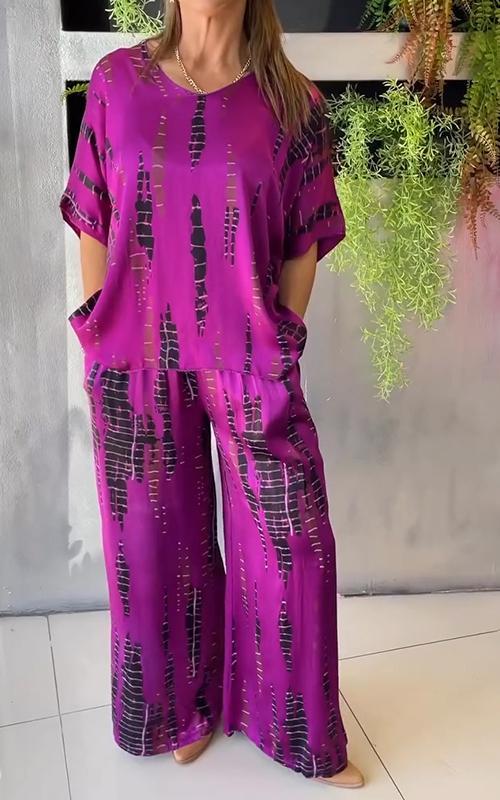 Marie - Casual Print Set — view 9