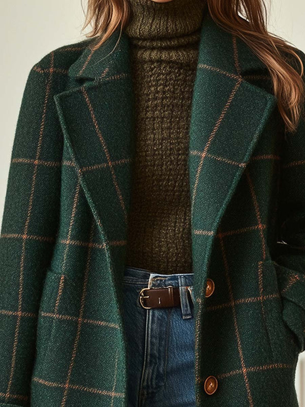 Irlanda - Check Pattern Coat