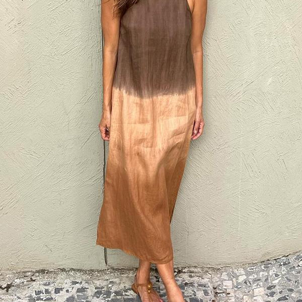 Heather - Casual Gradient Dress — view 2