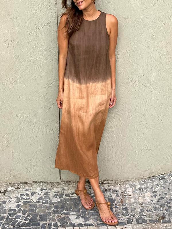 Heather - Casual Gradient Dress — view 2