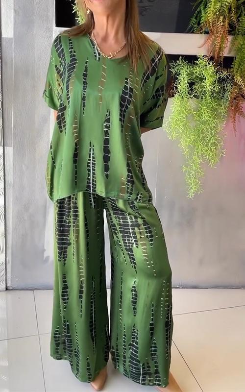 Marie - Casual Print Set — view 2