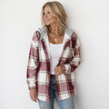 Katja | Checked Hooded Jacket