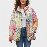 Minna™ | Quilted Jacket in Patchwork Style — view 2