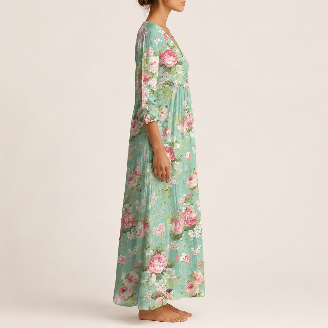 Eva – Delicate Floral Dress — view 3