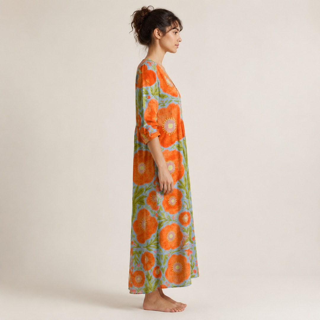 Leire – Enchanting Floral Dress — view 3