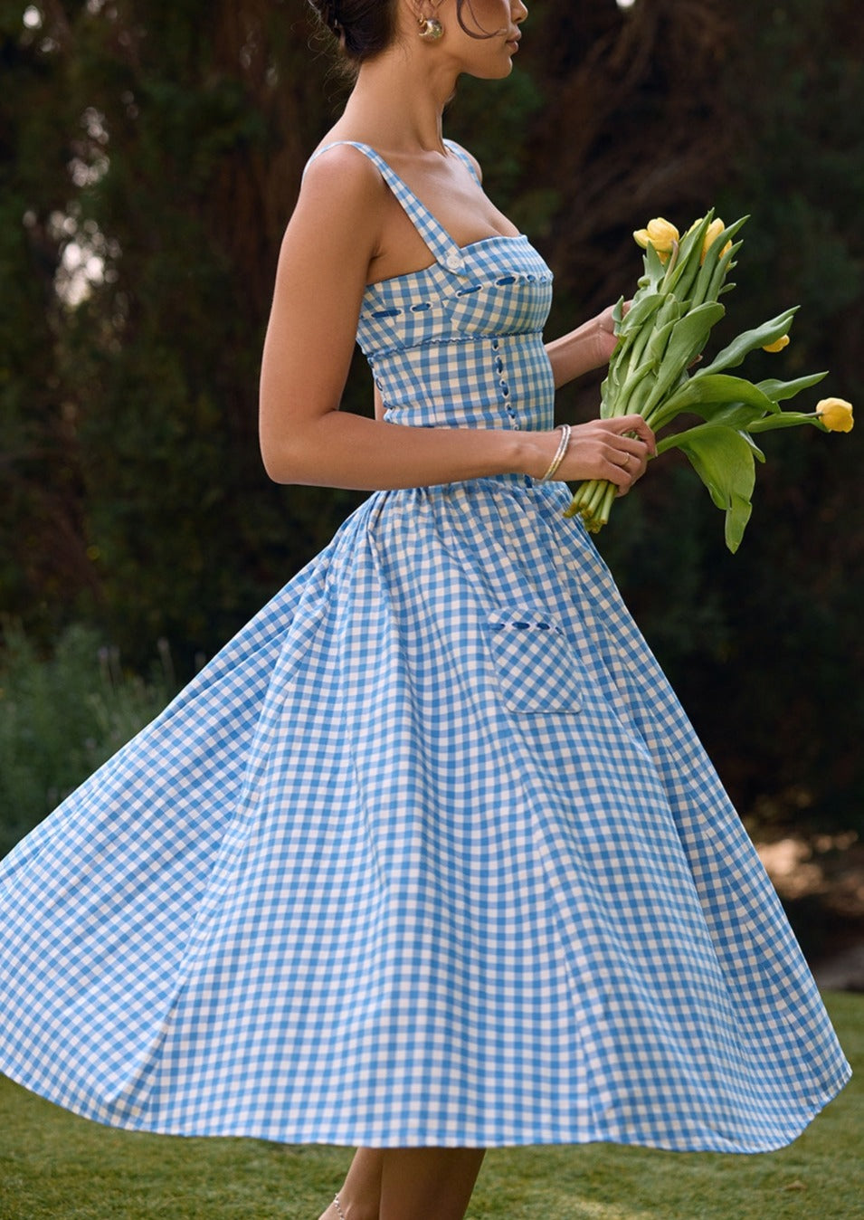 Ariana - Sleeveless Midi Sun Dress — view 5