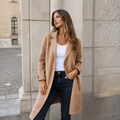 Sandra | Elegant Button Coat — view 4