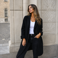 Sandra | Elegant Button Coat — view 5