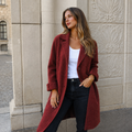 Sandra | Elegant Button Coat — view 7