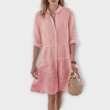 Nadie - Lightweight Striped Dress — view 5