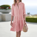 LOLITA | COASTAL STRIPE DRESS — view 5