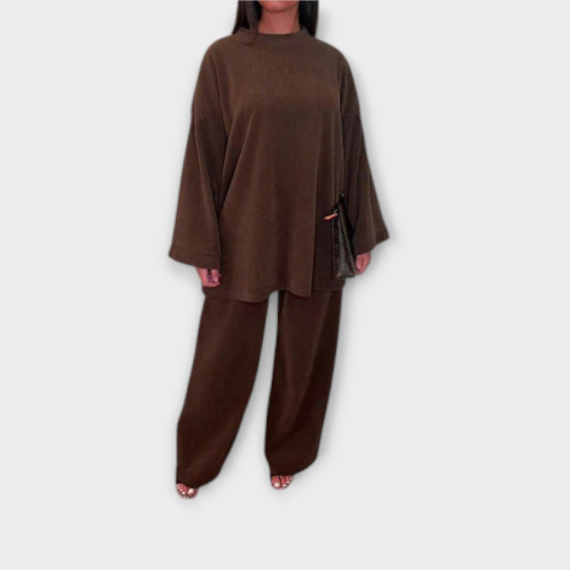 Ingrid - Plus Size Ribbed Set — view 5