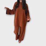 Ingrid - Plus Size Ribbed Set — view 3