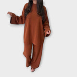 Ingrid - Plus Size Ribbed Set — view 3