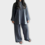 Ingrid - Plus Size Ribbed Set — view 4
