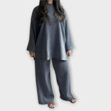 Ingrid - Plus Size Ribbed Set — view 4