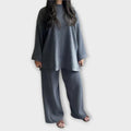 Ingrid - Plus Size Ribbed Set — view 4