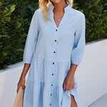 SHANNA | Lightweight and Fluid Daily Dress — view 3