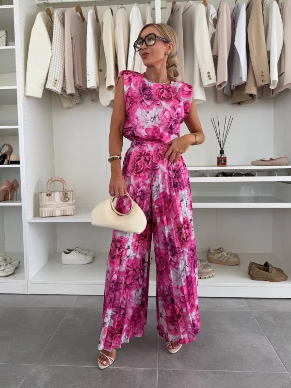 Marian - Elegant Pleated Ensemble — view 3