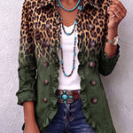 Barbara™ | Leopard Gradient Blazer — view 5