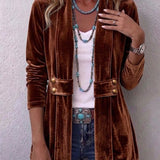 Katrin™ | Open Blazer with Shimmer — view 8