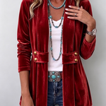 Katrin™ | Open Blazer with Shimmer — view 4