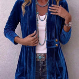 Katrin™ | Open Blazer with Shimmer — view 7