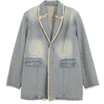 Rita™ | Oversized Blazer in Washed Look