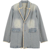 Rita™ | Oversized Blazer in Washed Look
