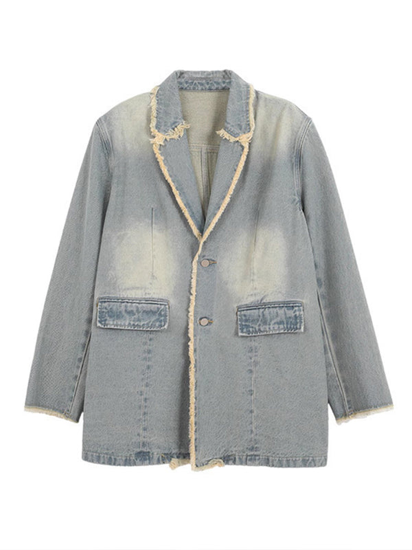 Rita™ | Oversized Blazer in Washed Look