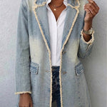 Rita™ | Oversized Blazer in Washed Look — view 3