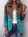 Barbara™ | Leopard Gradient Blazer — view 7