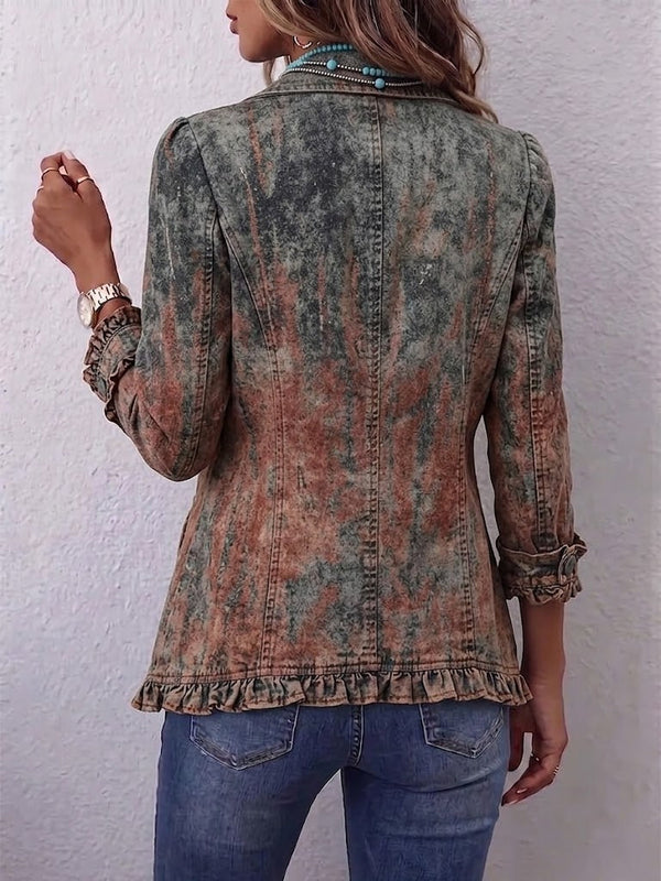 Marlene™ | Blazer in Used Look with Gradient