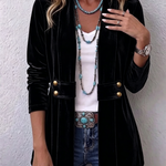 Katrin™ | Open Blazer with Shimmer — view 6