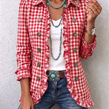 Elke™ | Vichy Check Blazer — view 5