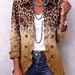 Barbara™ | Leopard Gradient Blazer — view 4