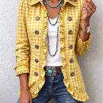 Elke™ | Vichy Check Blazer — view 4