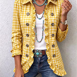 Elke™ | Vichy Check Blazer — view 4