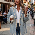 Rita™ | Oversized Blazer in Washed Look — view 2