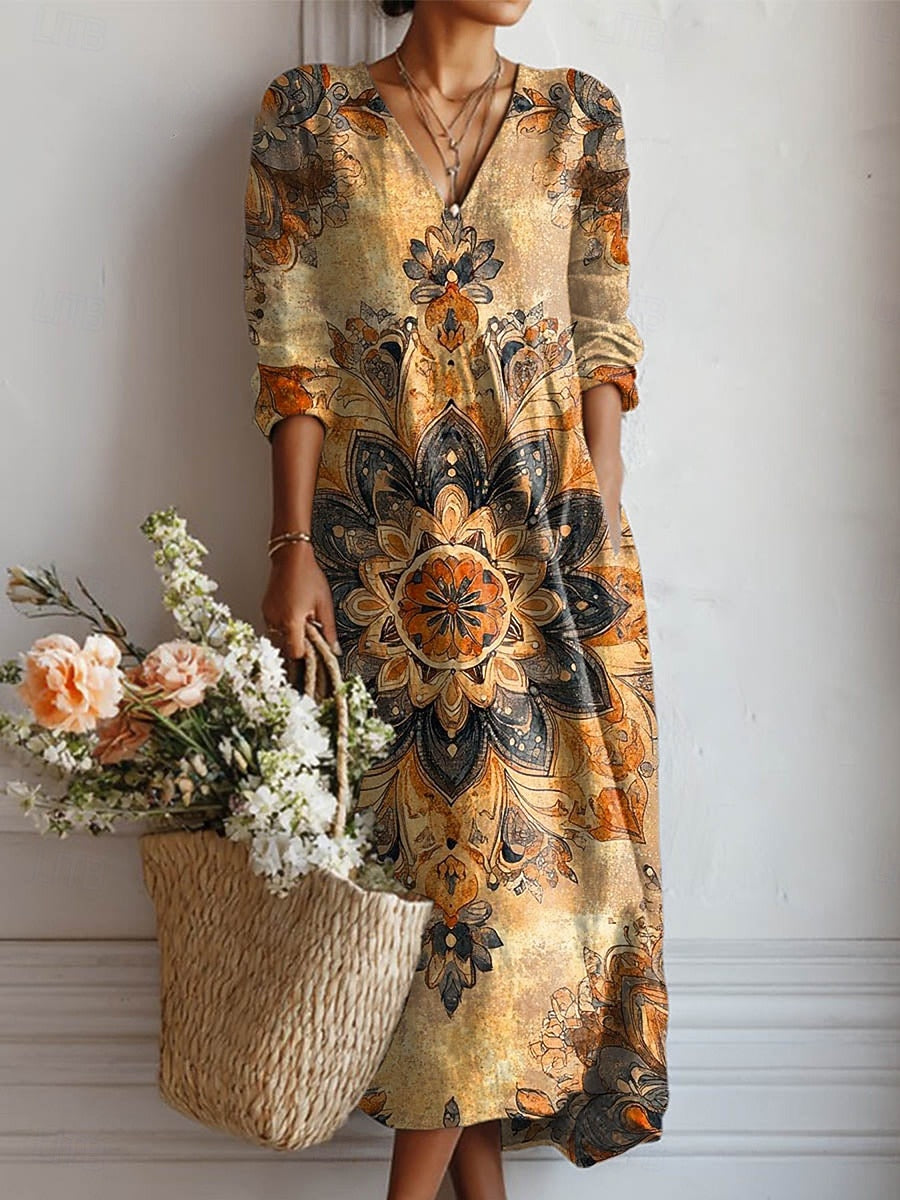 Beatriz – Boho Maxi Dress