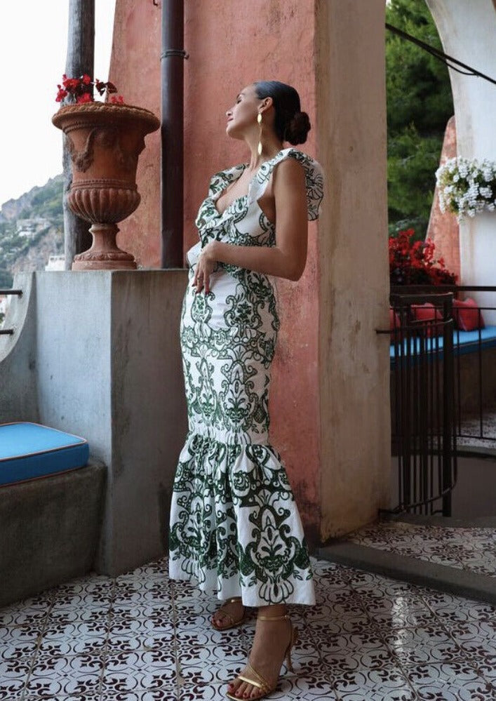 Haven - Maxi Dress with Ruffles — view 3