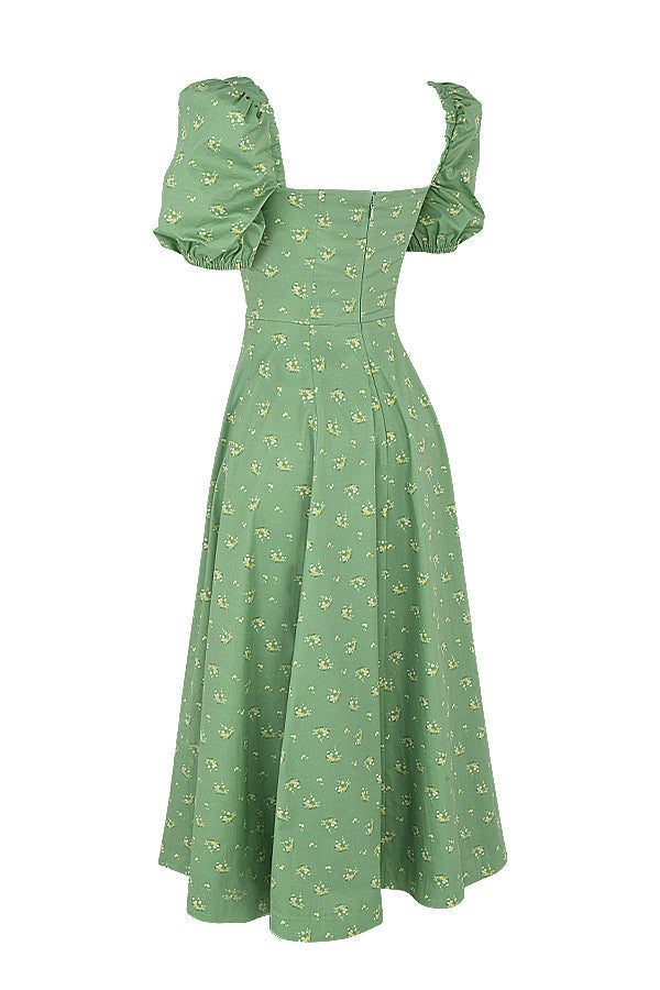 Aviana - Bloom Puff Sleeve Dress — view 9