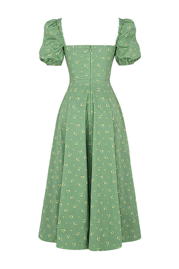 Aviana - Bloom Puff Sleeve Dress — view 8