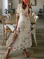 Michaela - Boho Dress with Tummy Coverage — view 6