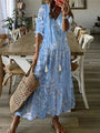Michaela - Boho Dress with Tummy Coverage — view 5