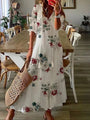 Michaela - Boho Dress with Tummy Coverage — view 8